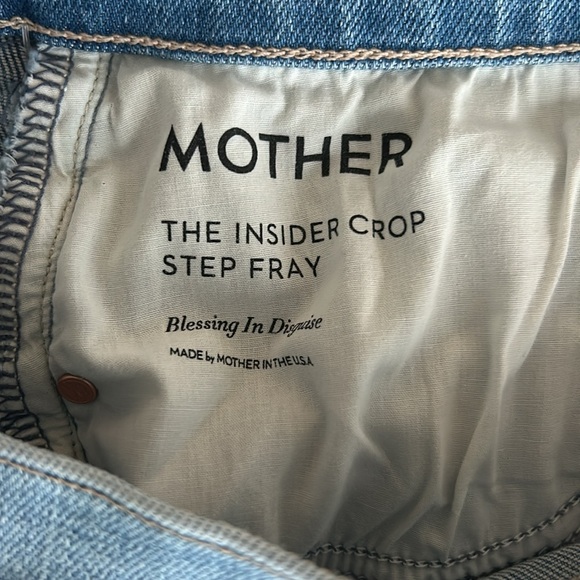 MOTHER The Insider Crop Step Fray In Blessing In Disguise - Picture 13 of 15